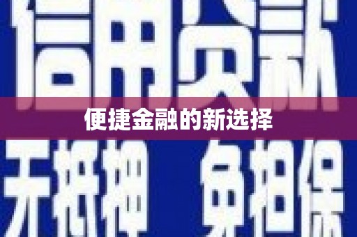 头屋便捷金融的新选择