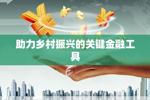 头屋助力乡村振兴的关键金融工具