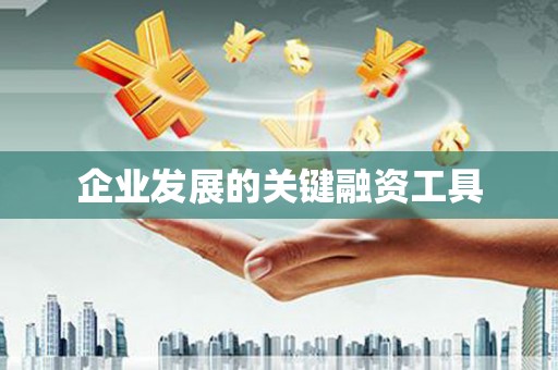 头屋企业发展的关键融资工具