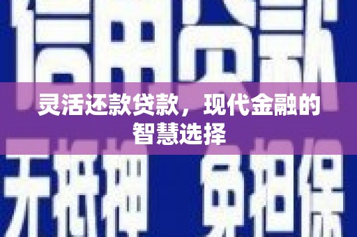 头屋灵活还款贷款，现代金融的智慧选择