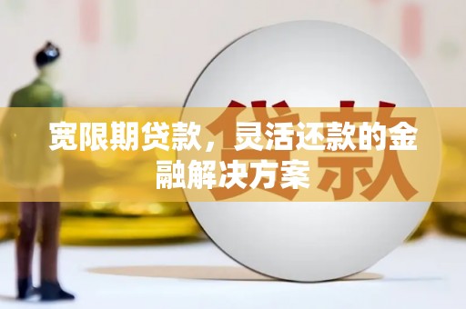 头屋宽限期贷款，灵活还款的金融解决方案