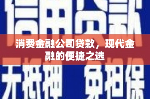 头屋消费金融公司贷款，现代金融的便捷之选