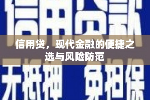 头屋信用贷，现代金融的便捷之选与风险防范