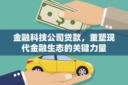 头屋金融科技公司贷款，重塑现代金融生态的关键力量