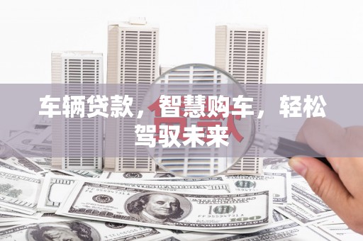 头屋车辆贷款，智慧购车，轻松驾驭未来