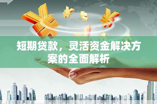 头屋短期贷款，灵活资金解决方案的全面解析