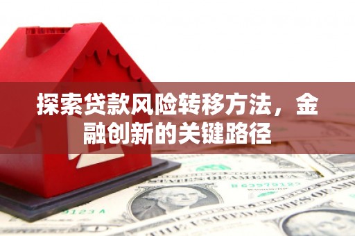 头屋探索贷款风险转移方法，金融创新的关键路径